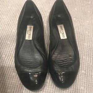 Jimmy choo Black ballet flat Sz 37